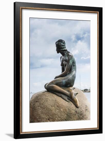 Statue of the Little Mermaid, Copenhagen, Denmark, Scandinavia, Europe-Michael Runkel-Framed Photographic Print