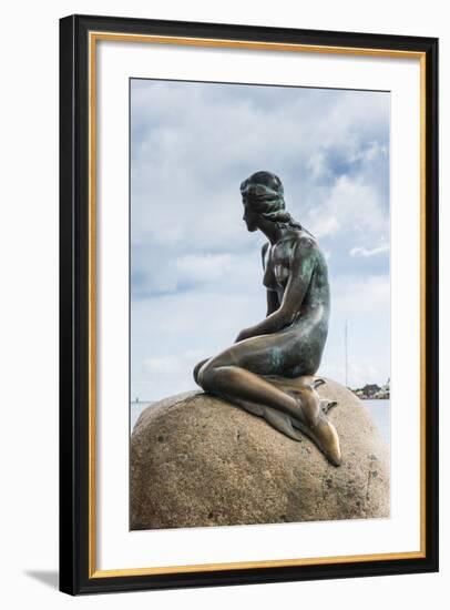 Statue of the Little Mermaid, Copenhagen, Denmark, Scandinavia, Europe-Michael Runkel-Framed Photographic Print