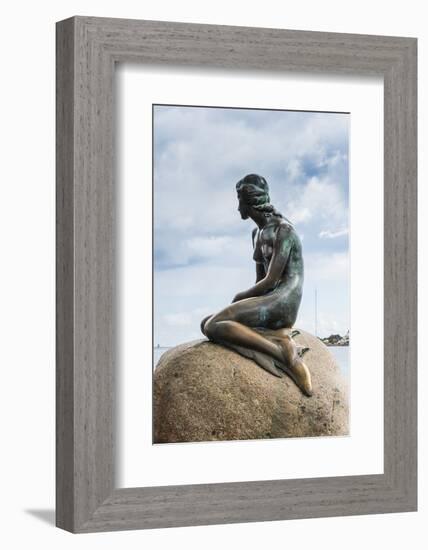 Statue of the Little Mermaid, Copenhagen, Denmark, Scandinavia, Europe-Michael Runkel-Framed Photographic Print