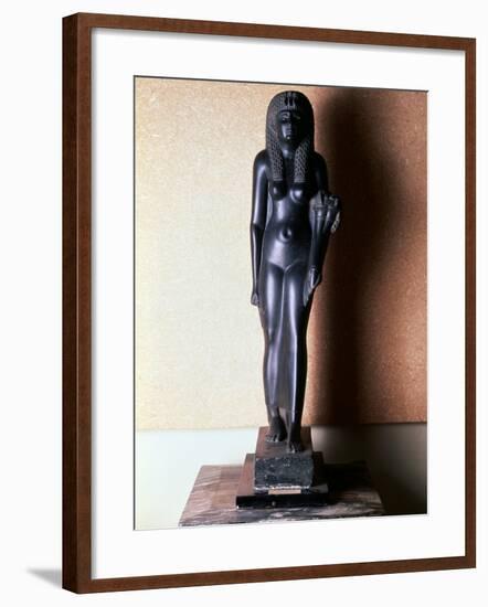 Statue of the Queen Arsinoe II, 3rd Century Bc-null-Framed Photographic Print