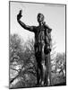 Statue of the Tennessee Volunteer-null-Mounted Art Print