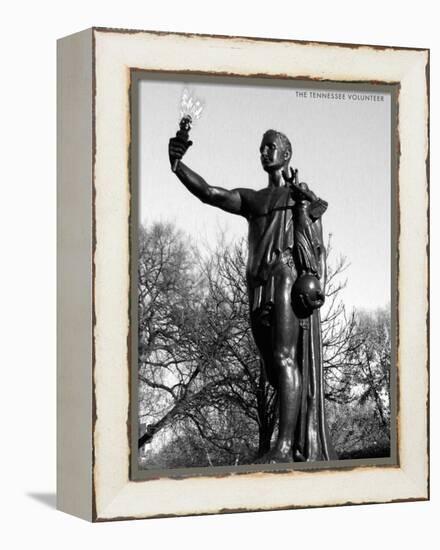 Statue of the Tennessee Volunteer-null-Framed Stretched Canvas