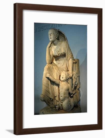 Statue of the Thinking Sea Goddess-Werner Forman-Framed Giclee Print