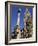 Statue of the Virgin Mary and the Neues Rathaus, Marienplatz, Munich, Bavaria, Germany-Gary Cook-Framed Photographic Print