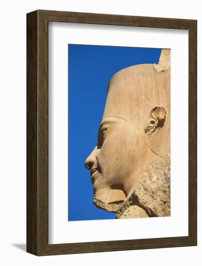 Statue of Tutankhamun, Karnak Temple, UNESCO World Heritage Site, near Luxor, Egypt, North Africa, -Jane Sweeney-Framed Photographic Print