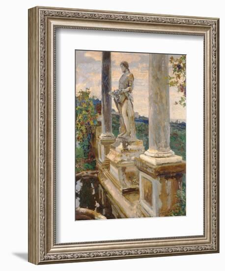 Statue of Vertumnus at Frascati, 1907-John Singer Sargent-Framed Giclee Print