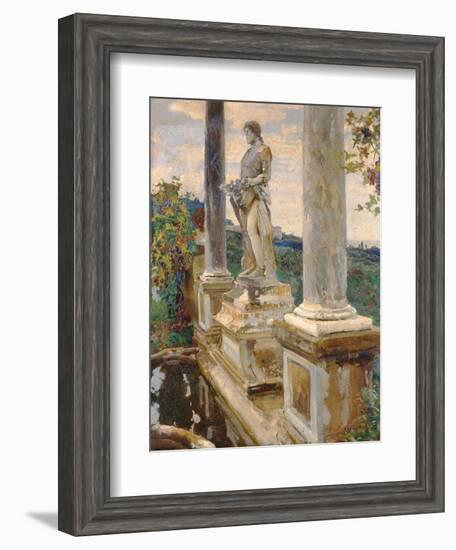 Statue of Vertumnus at Frascati, 1907-John Singer Sargent-Framed Giclee Print