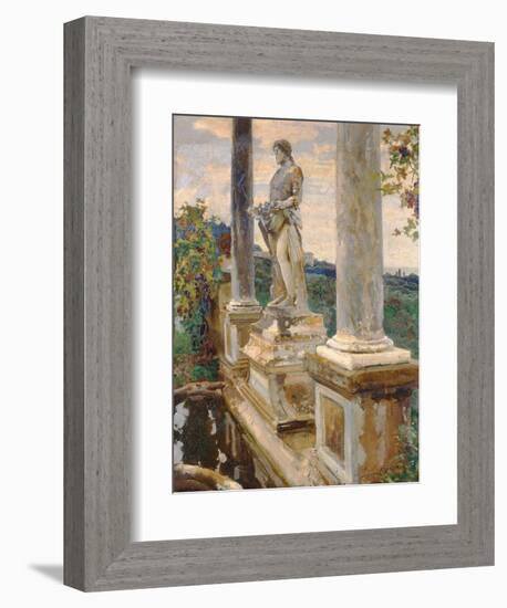 Statue of Vertumnus at Frascati, 1907-John Singer Sargent-Framed Giclee Print