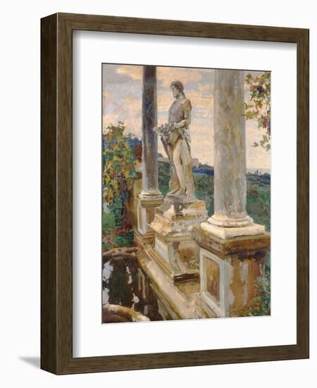 Statue of Vertumnus at Frascati, 1907-John Singer Sargent-Framed Giclee Print