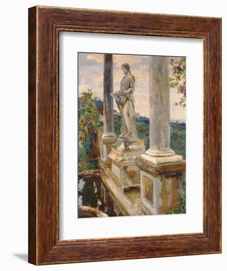 Statue of Vertumnus at Frascati, 1907-John Singer Sargent-Framed Giclee Print