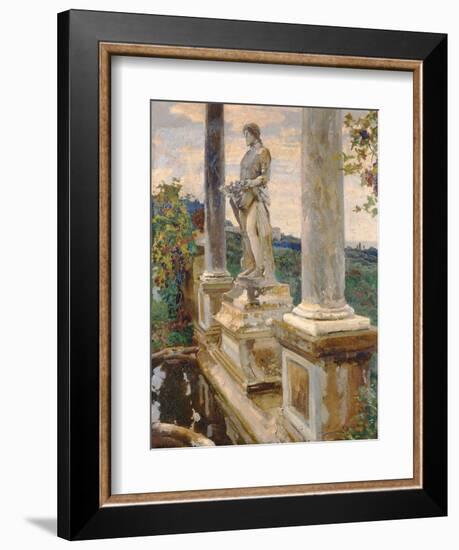 Statue of Vertumnus at Frascati, 1907-John Singer Sargent-Framed Giclee Print