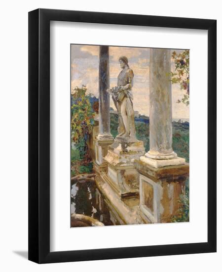 Statue of Vertumnus at Frascati, 1907-John Singer Sargent-Framed Giclee Print