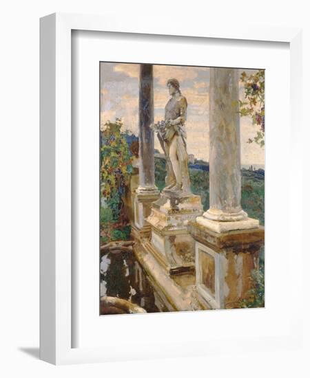 Statue of Vertumnus at Frascati, 1907-John Singer Sargent-Framed Giclee Print