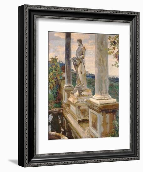 Statue of Vertumnus at Frascati, 1907-John Singer Sargent-Framed Giclee Print