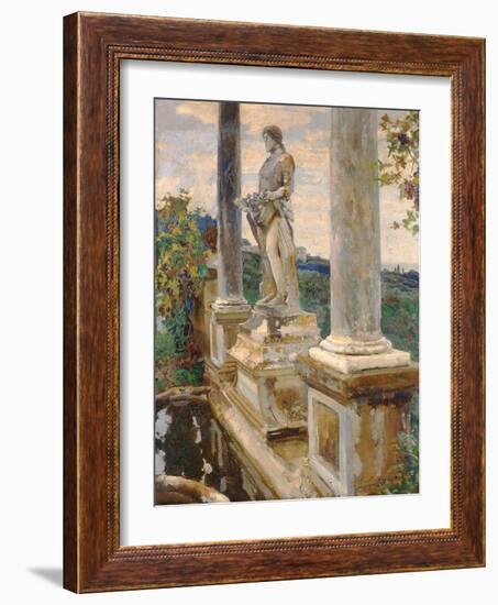 Statue of Vertumnus at Frascati, 1907-John Singer Sargent-Framed Giclee Print