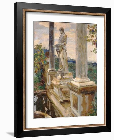 Statue of Vertumnus at Frascati, 1907-John Singer Sargent-Framed Giclee Print