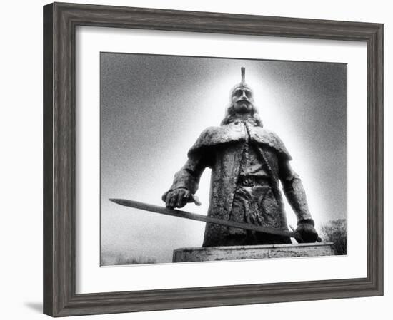 Statue of Vlad Dracul, the Park, Tirgoviste, Romania-Simon Marsden-Framed Giclee Print