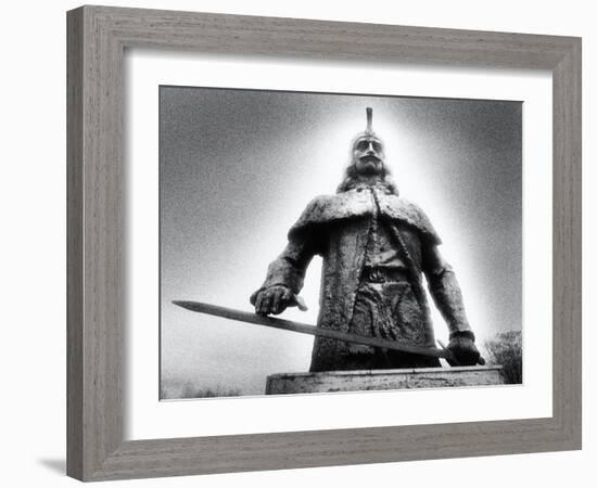 Statue of Vlad Dracul, the Park, Tirgoviste, Romania-Simon Marsden-Framed Giclee Print