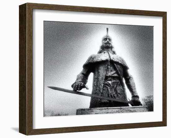 Statue of Vlad Dracul, the Park, Tirgoviste, Romania-Simon Marsden-Framed Giclee Print