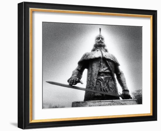 Statue of Vlad Dracul, the Park, Tirgoviste, Romania-Simon Marsden-Framed Giclee Print