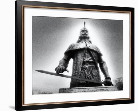 Statue of Vlad Dracul, the Park, Tirgoviste, Romania-Simon Marsden-Framed Giclee Print