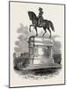 Statue of Washington at Boston, USA, 1870S-null-Mounted Giclee Print
