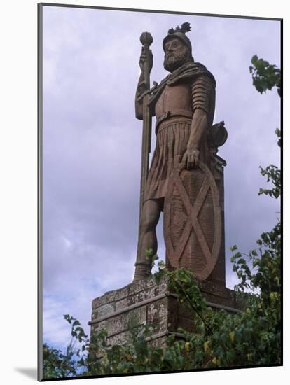 Statue of William Wallace, Stirling, Stirlingshire, Scotland, UK-Patrick Dieudonne-Mounted Photographic Print