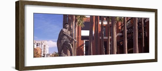 Statue of Willie Mays in Front of At&T Park, San Francisco, California, USA-null-Framed Photographic Print