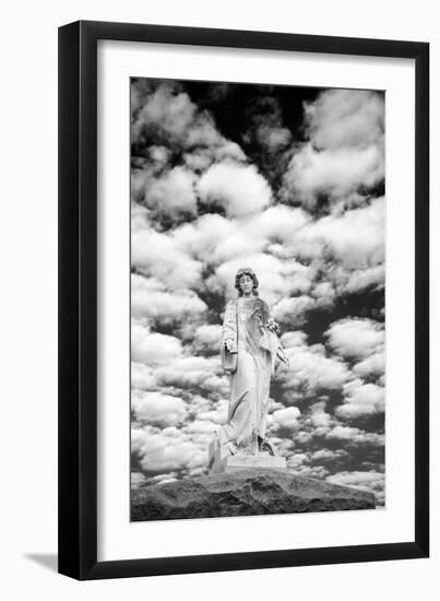 Statue on Grave in Cities of the Dead-Carol Highsmith-Framed Photo