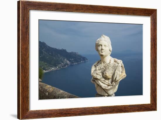 Statue on the Infinity Terrace-Angelo Cavalli-Framed Photographic Print