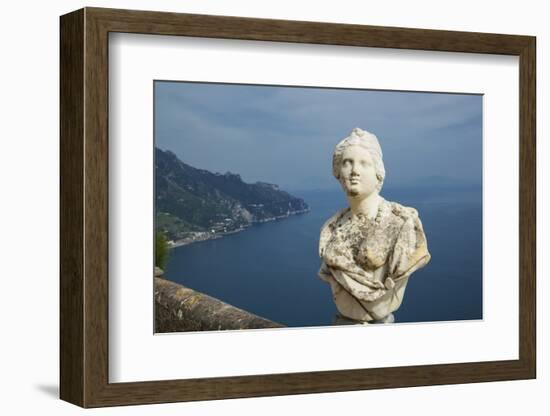 Statue on the Infinity Terrace-Angelo Cavalli-Framed Photographic Print