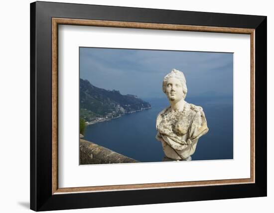 Statue on the Infinity Terrace-Angelo Cavalli-Framed Photographic Print