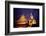 Statue Outside of Buddhist Temple-Paul Souders-Framed Photographic Print