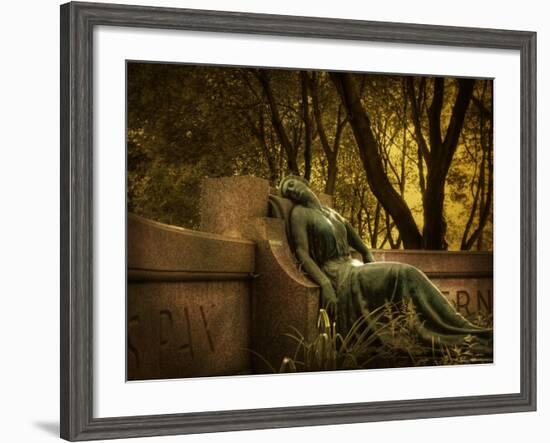 Statue Rest-Irene Suchocki-Framed Photographic Print