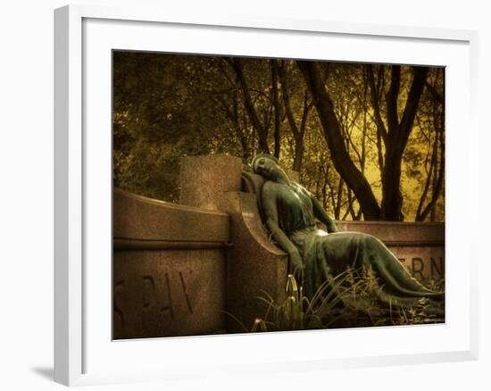 Statue Rest-Irene Suchocki-Framed Photographic Print