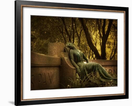 Statue Rest-Irene Suchocki-Framed Photographic Print