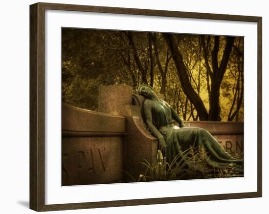 Statue Rest-Irene Suchocki-Framed Photographic Print