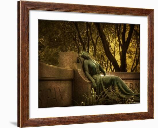 Statue Rest-Irene Suchocki-Framed Photographic Print