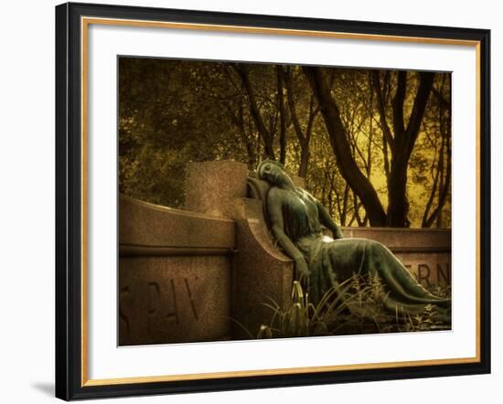 Statue Rest-Irene Suchocki-Framed Photographic Print