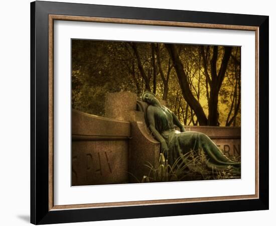 Statue Rest-Irene Suchocki-Framed Photographic Print