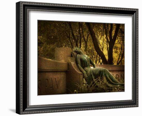 Statue Rest-Irene Suchocki-Framed Photographic Print