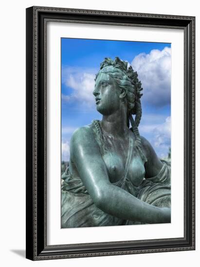 Statue The Loiret-Cora Niele-Framed Giclee Print