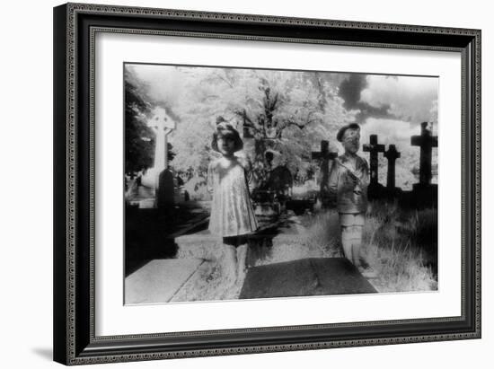 Statues, Brompton Cemetery, London, England-Simon Marsden-Framed Giclee Print