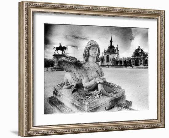 Statues,Chantilly Chateau, Picardy, France-Simon Marsden-Framed Giclee Print