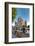 Statues in front of Berlin Dome and Spree River, Berlin, Germany-Sabine Lubenow-Framed Photographic Print