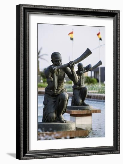 Statues, Memorial to Kwame Nkrumah, Accra, Ghana-null-Framed Photographic Print