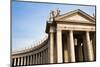 Statues of Saints, Bernini's Colonnade, St. Peter's Square, Vatican City, Rome, Italy-Nico Tondini-Mounted Photographic Print