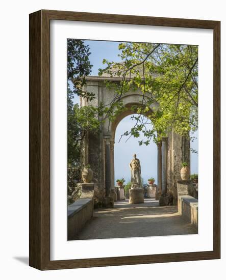 Statues on the Infinity Terrace-Angelo Cavalli-Framed Photographic Print