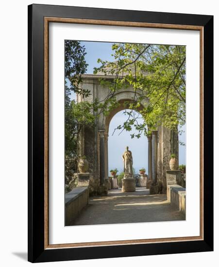 Statues on the Infinity Terrace-Angelo Cavalli-Framed Photographic Print