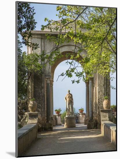 Statues on the Infinity Terrace-Angelo Cavalli-Mounted Photographic Print